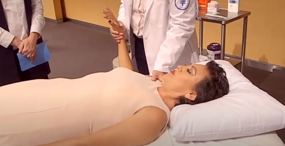 massage therapy in hospital